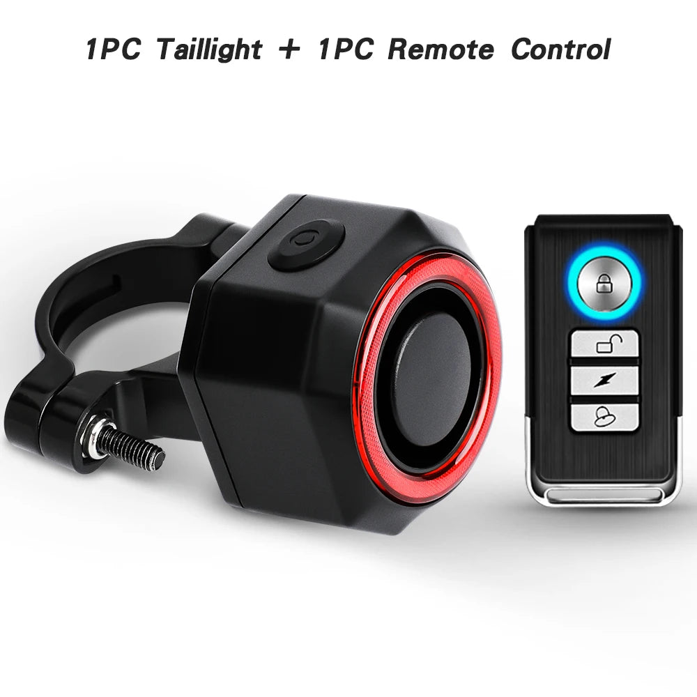 Wsdcam Smart Brake Sensing Bicycle Taillight With Remote Alarm System