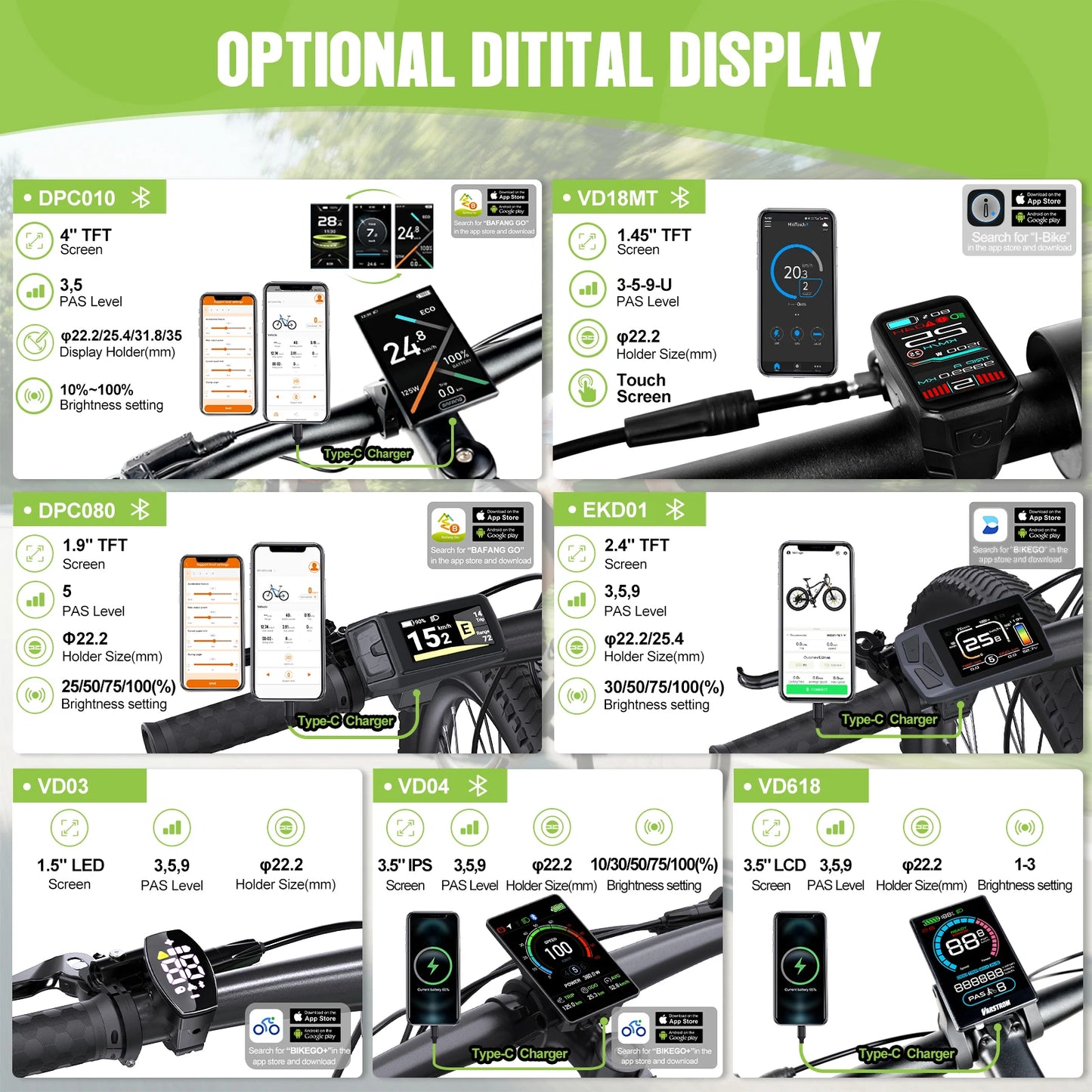 Bafang Mid Drive Electric Bike Conversion Motor Kit