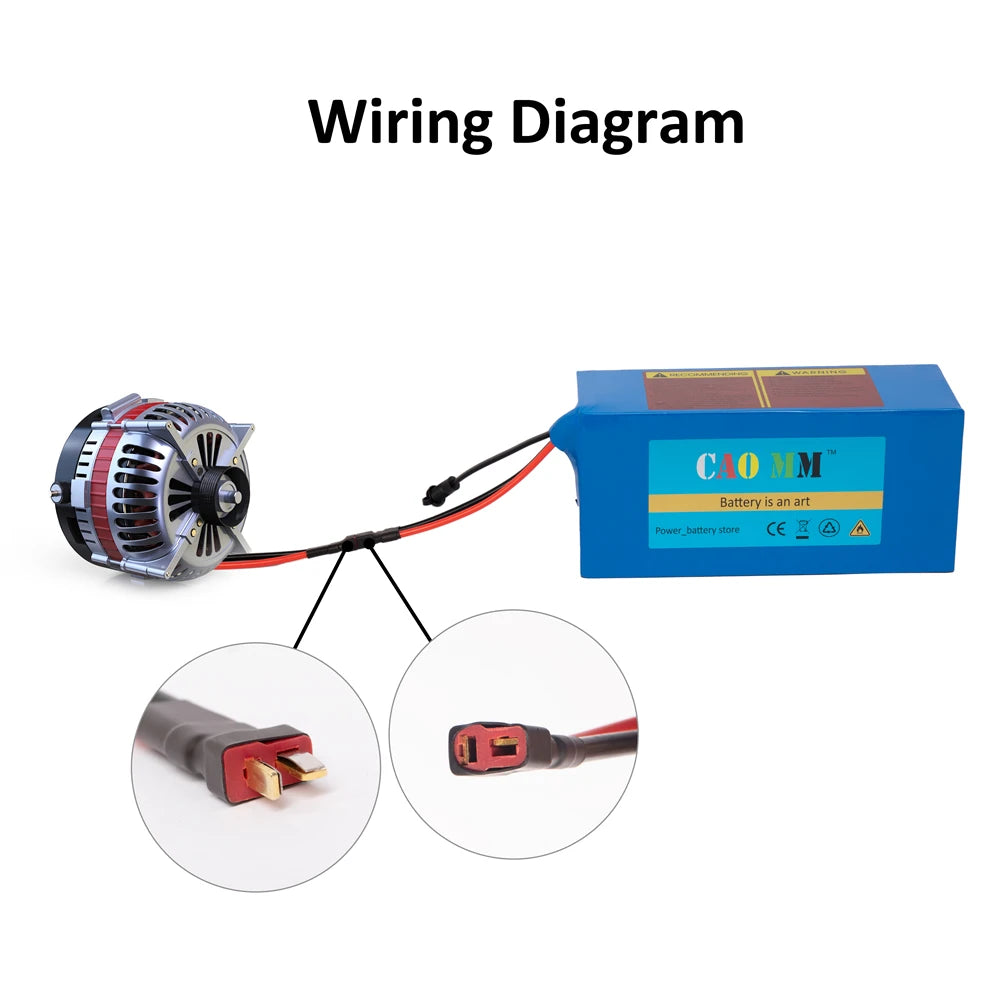 Cao Mm 36V 48V Ebike Battery 10-20Ah Electric Bicycle Scooter