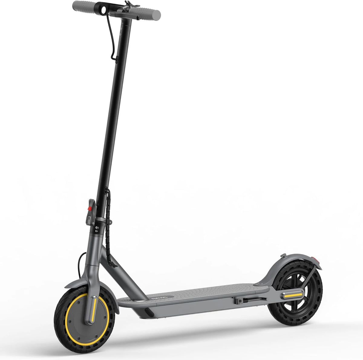 Aovopro Electric Scooter App Control Solid Tire Dual Brakes