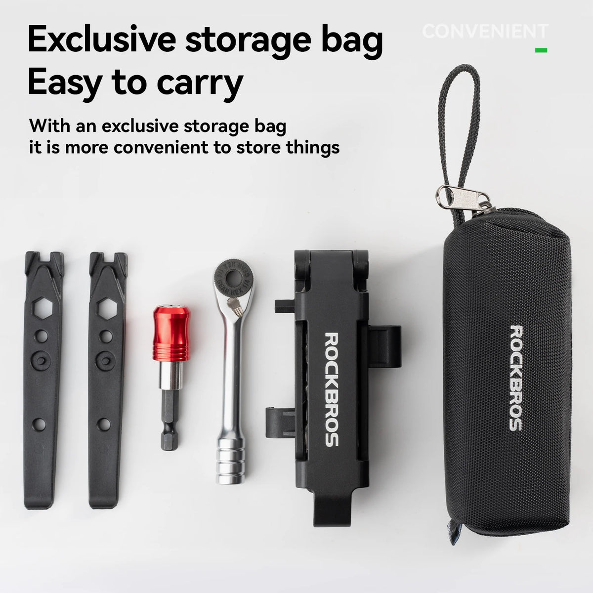 Rockbros Multifunctional Ratchet Wrench Set For Bicycles