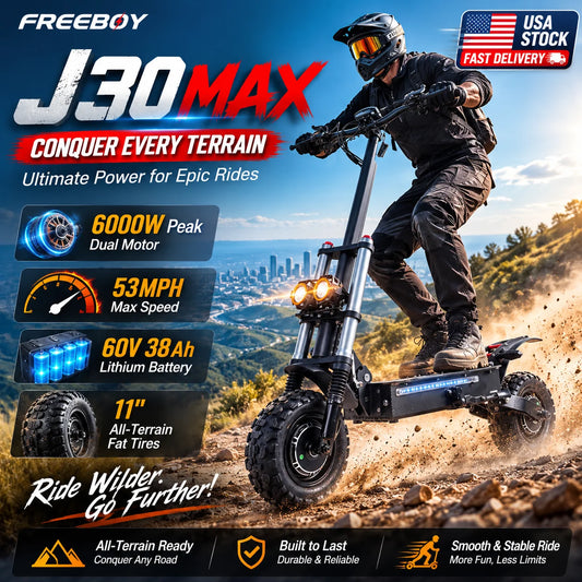 Premium Dual Motor Electric Scooter For Adults With Fat Tires