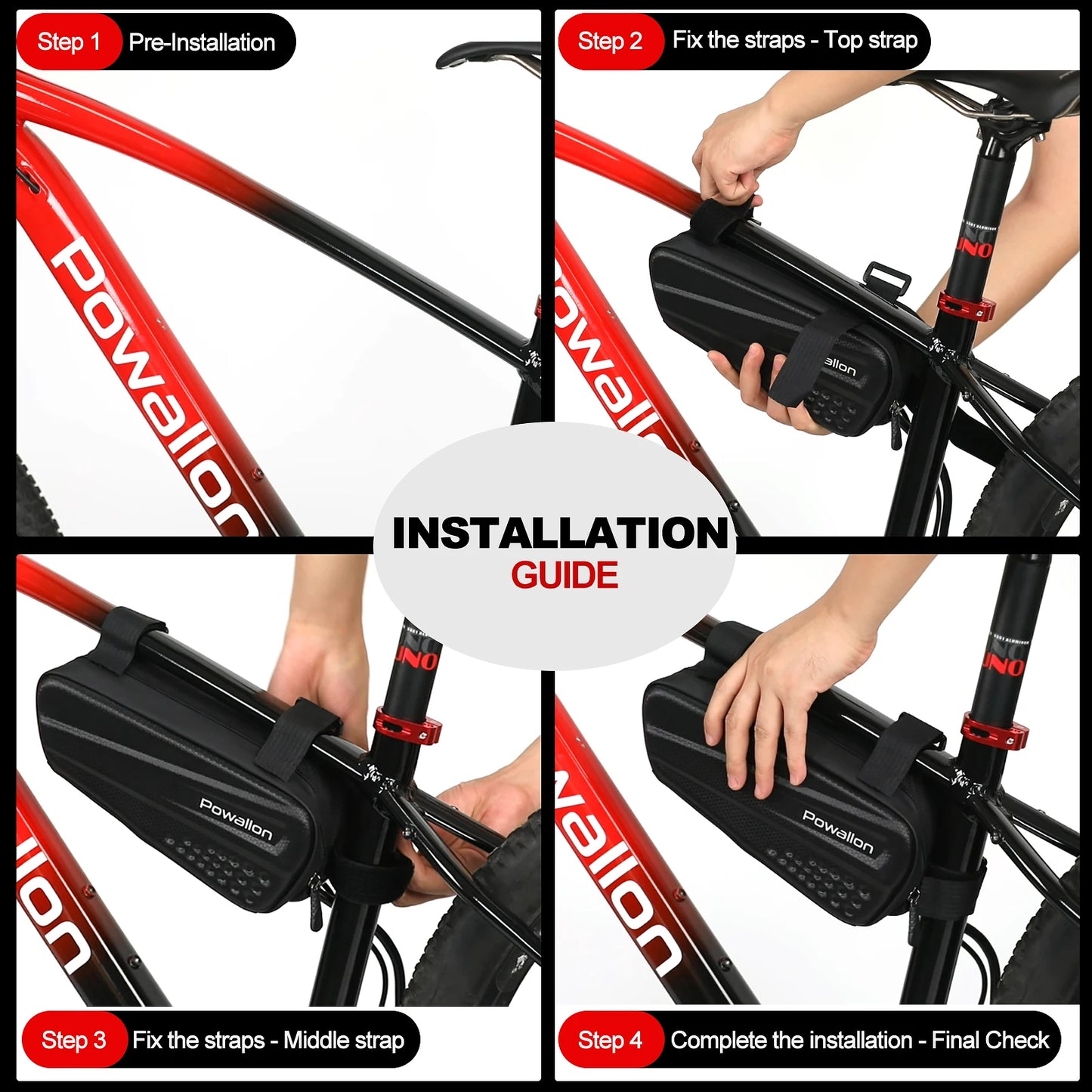Waterproof Ebike Triangle Battery With Durable Protective Hard Case