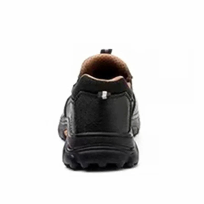 Men's Puncture Resistant Work Boots With Composite Toe Metatarsal Guard