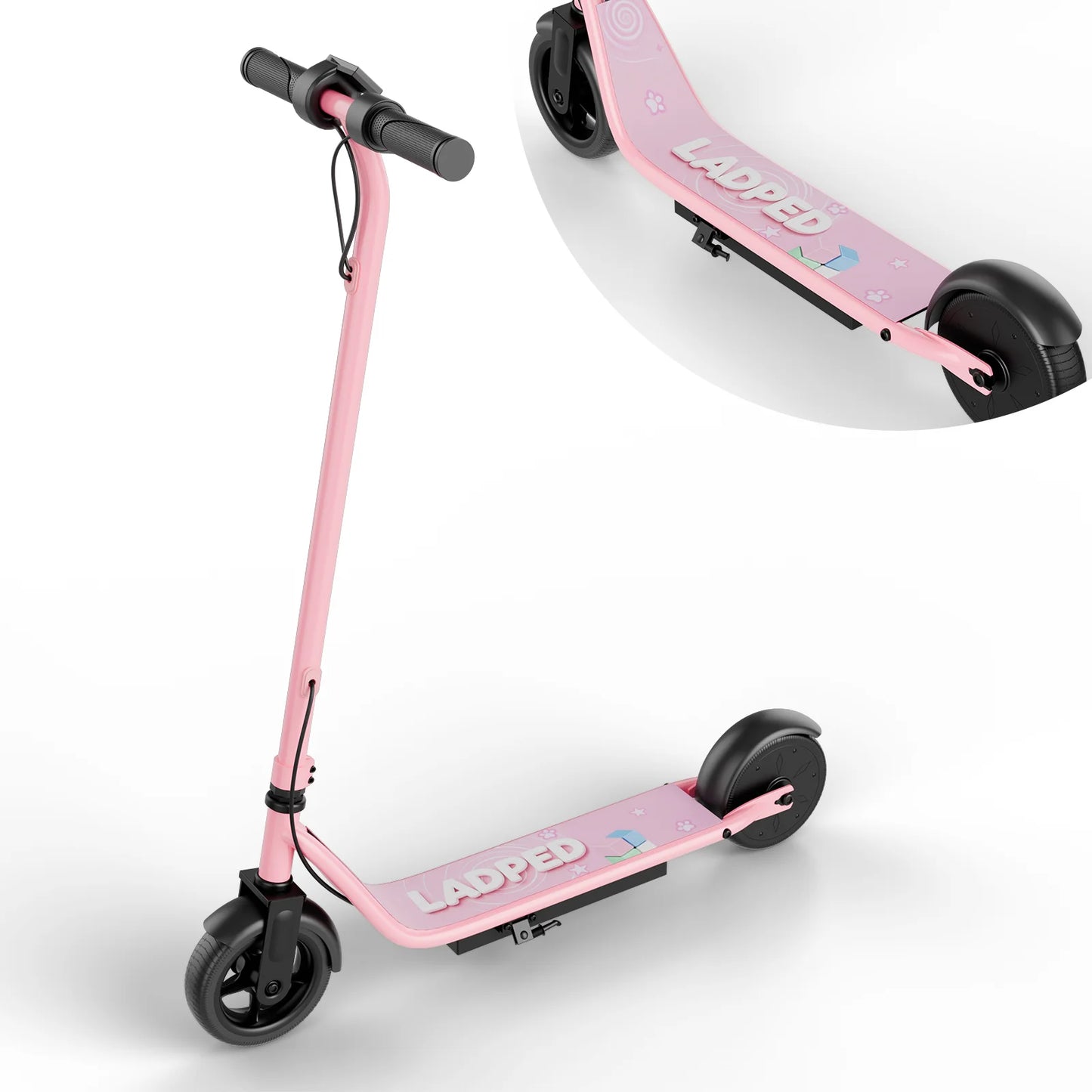 Ladped Kids Electric Scooter 250W Motor 10 Mile Range