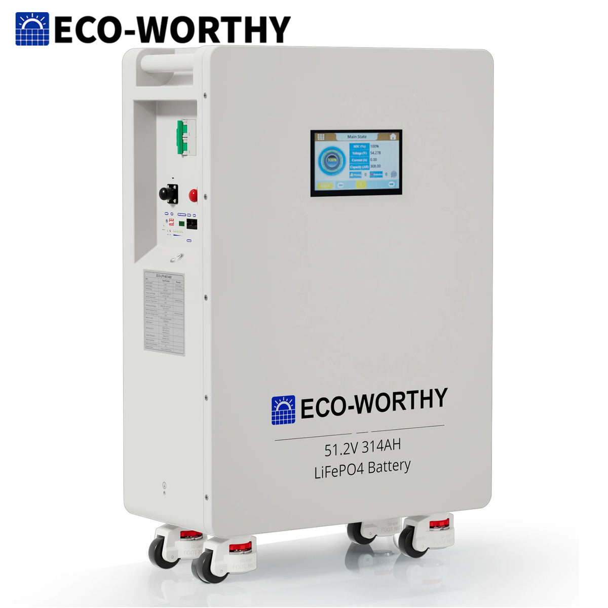 Eco Worthy LiFePO4 Lithium Battery For Home Energy Storage