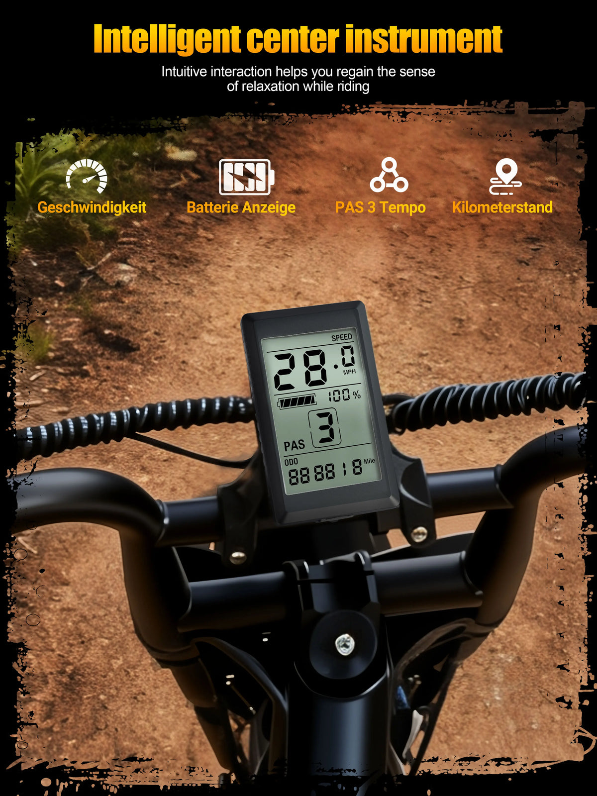 Eskute V100 Electric Dirt Bike 1500W 28Mph Fat Tire